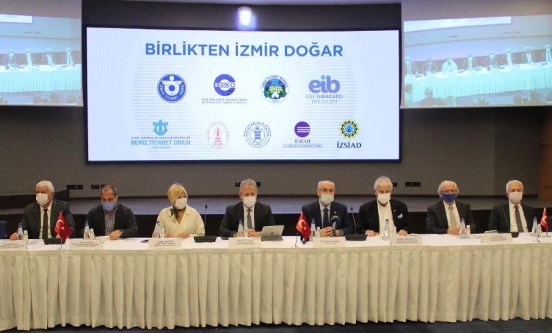 İzmir iş dünyası depremin yaralarını saracak
