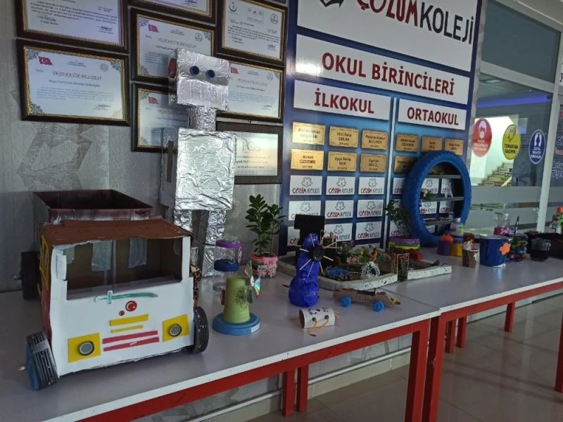 Çöpü sanata dönüştürdüler
