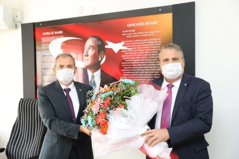 Başkan Çerçi’den yeni kurum müdürlerine ziyaret
