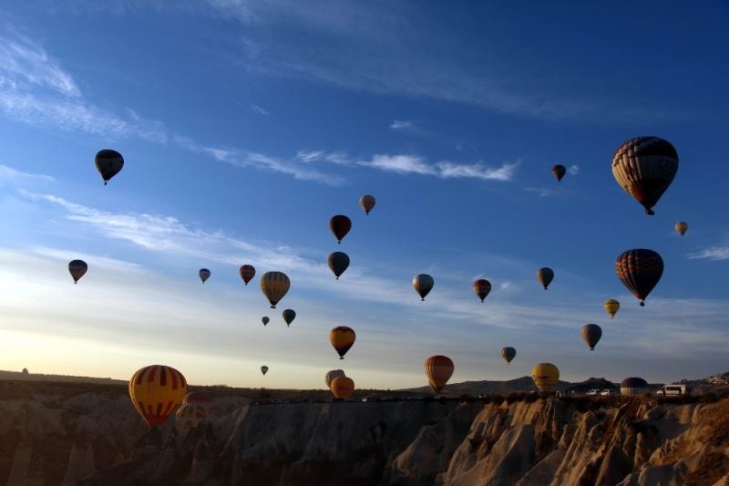 Kapadokya’da balon turları 2 gündür yapılamıyor
