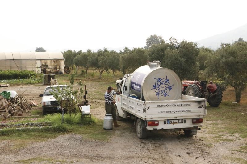Büyükşehir’in süt tankları üreticiyi güçlendirdi
