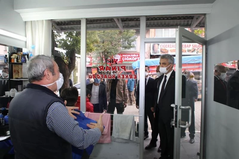 Vali Makas, Kemah ve İliç’te incelemelerde bulundu
