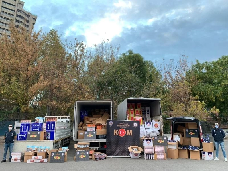 Ankara Emniyeti 6 milyon 928 bin 880 TL’lik vergi kaybını önlendi
