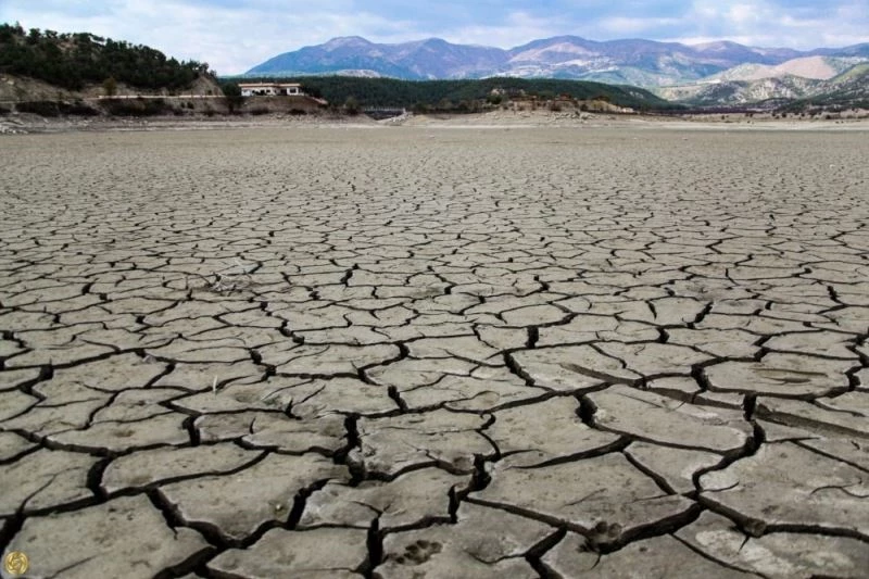 Sinop’ta ikiz göletler kurudu
