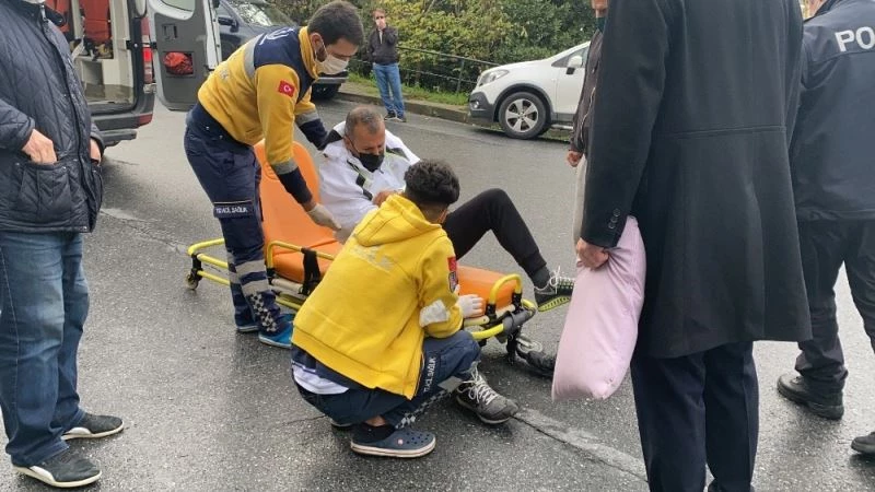 (Özel) Etiler’de spor yapan adam caddede dehşeti yaşadı
