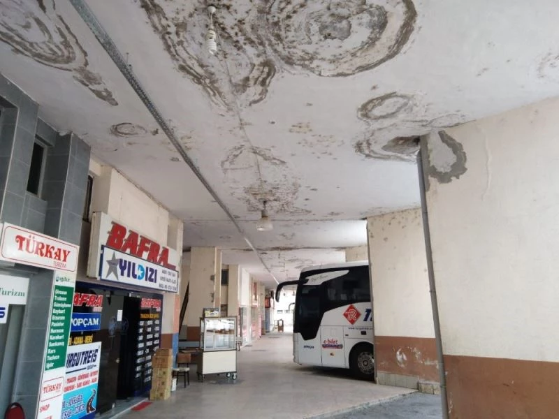 Bafra Otogarı modernize ediliyor
