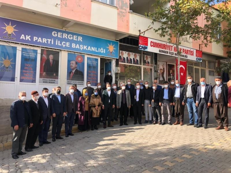 Başkan Dağtekin’den Gerger’e hayırlı olsun ziyareti
