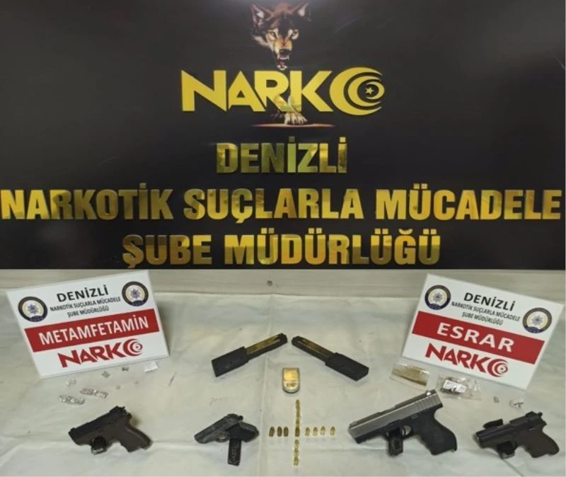 Denizli’de PÖH destekli narkotik operasyonu: 33 gözaltı
