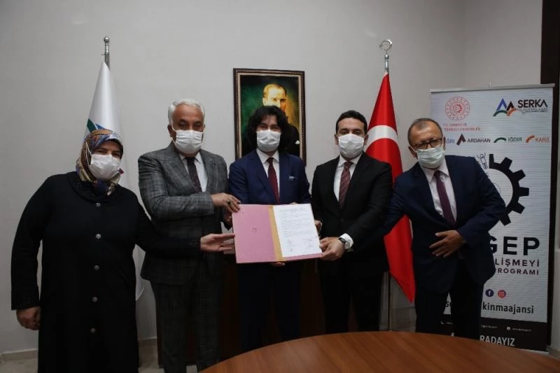 SERKA desteğiyle kavılca işleme tesisi kuruluyor
