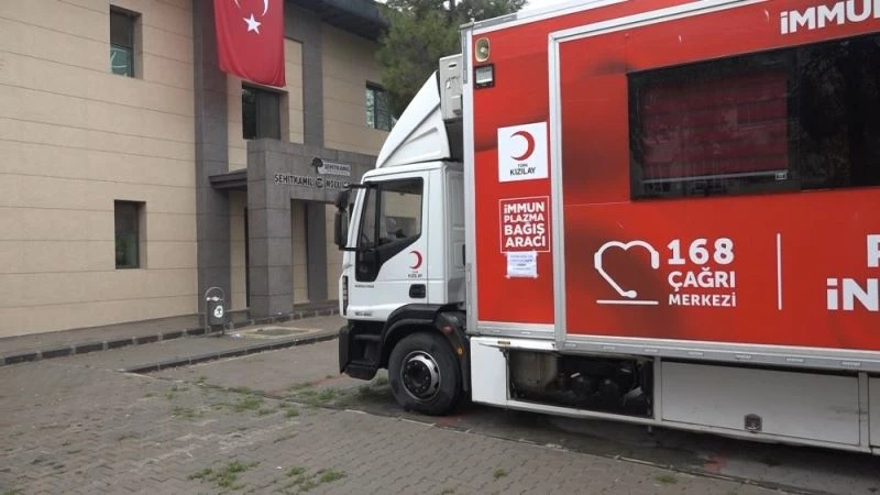 Kullanılmayan taziye evleri immün plazma bağış merkezine dönüştürüldü
