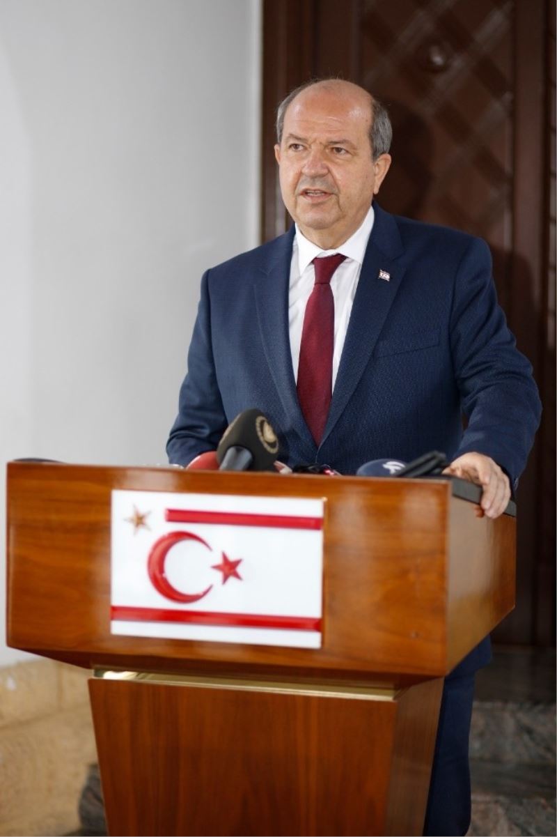 KKTC Cumhurbaşkanı Tatar’dan “yeni bir sayfa” ve “yeni bir süreç” vurgusu
