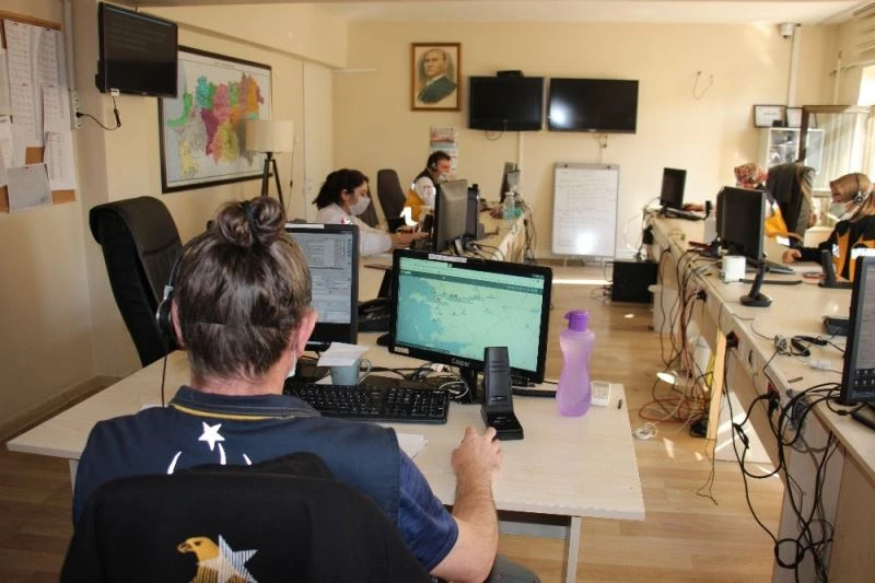 Aydın 112 Komuta Kontrol Merkezi’nde çağrı sayısı 2 kat arttı
