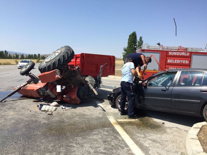 Jandarma traktör kazalarına dikkat çekti
