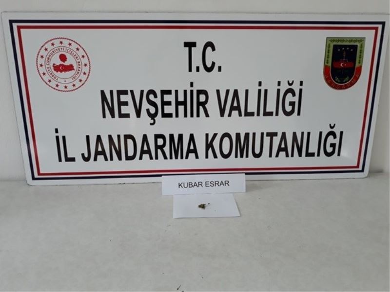 Gülşehir’de uyuşturucudan 1 kişi yakalandı
