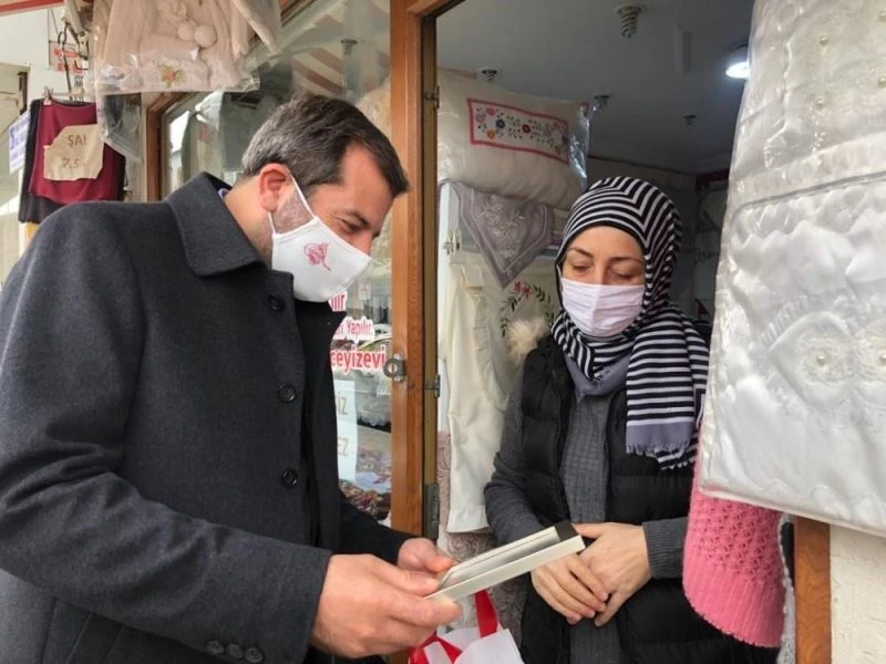 Işık’tan esnafa hatır ziyareti
