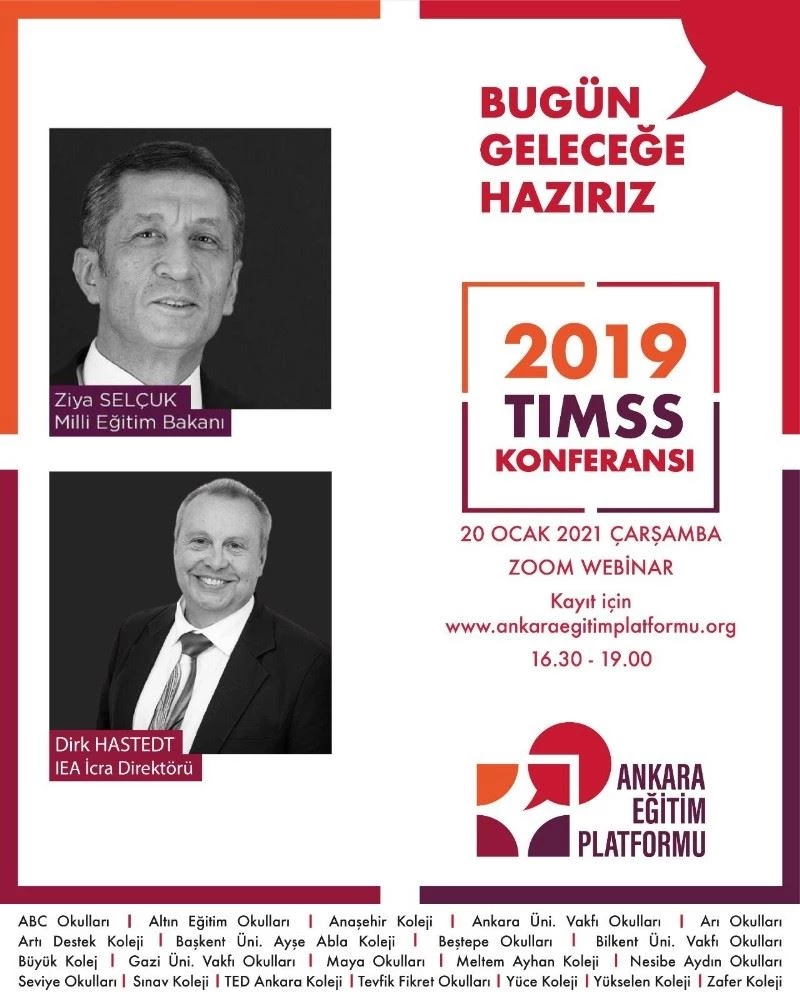 TIMSS 2019’un sonuçları konferansta değerlendirilecek

