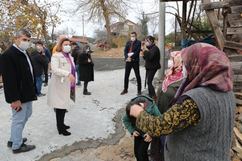 Nebihoca Mahallesi’nde parke çalışmaları tamamlanıyor
