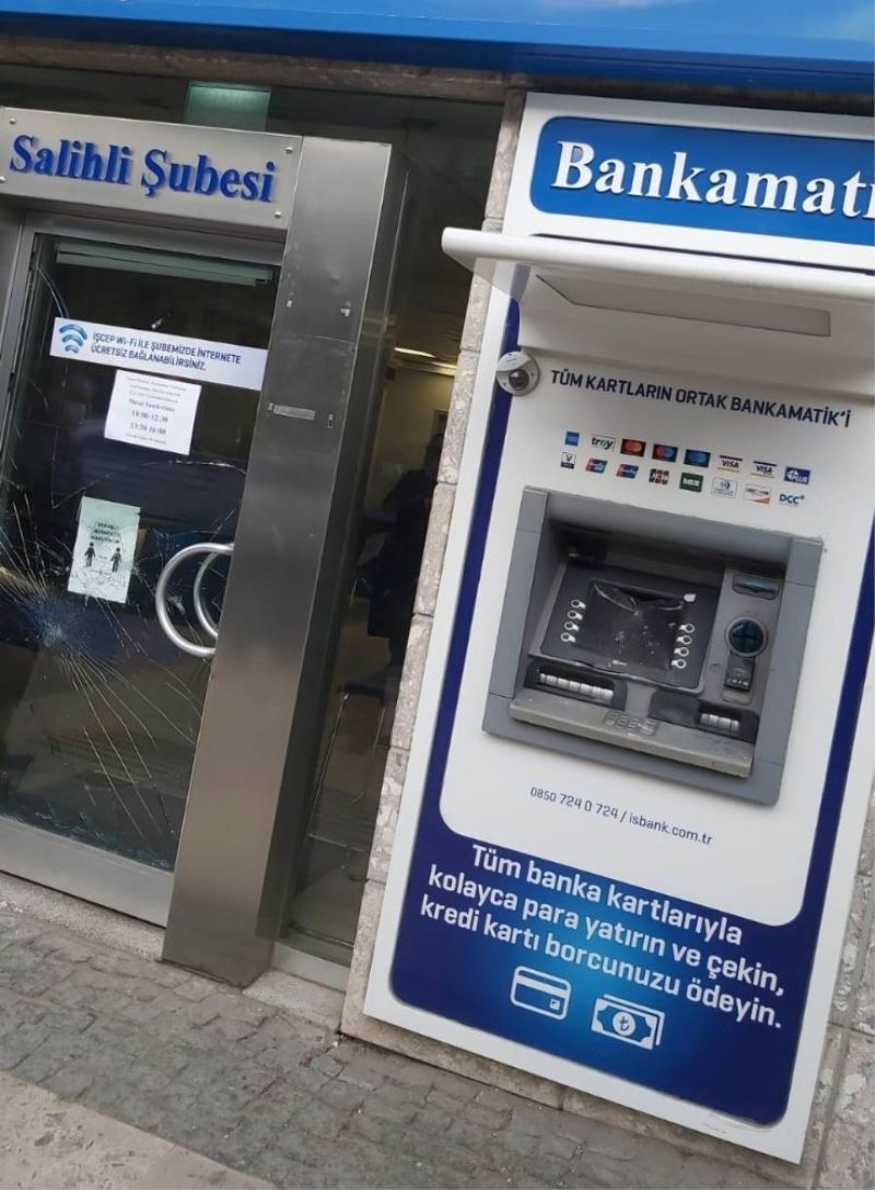 Yasağı ihlal ederek ATM’lere zarar veren şüpheli yakalandı
