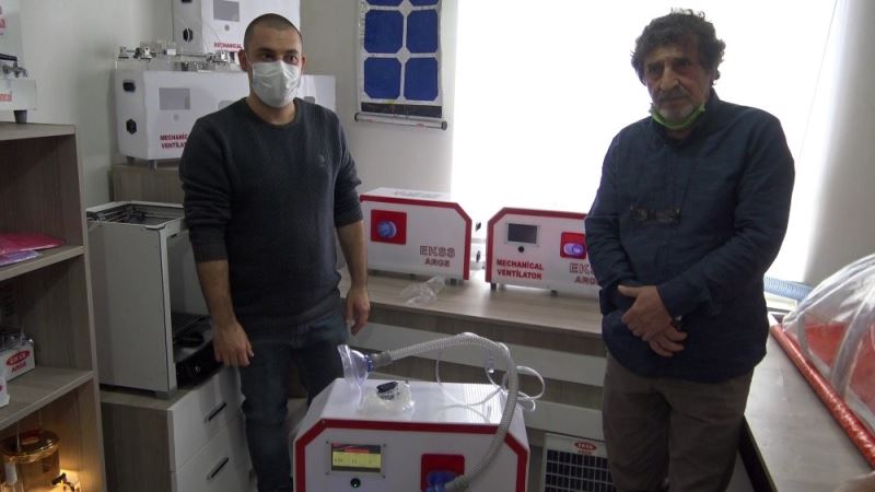 Edirne’de Türk mühendisler pandemide milli ve yerli solunum cihazı üretti
