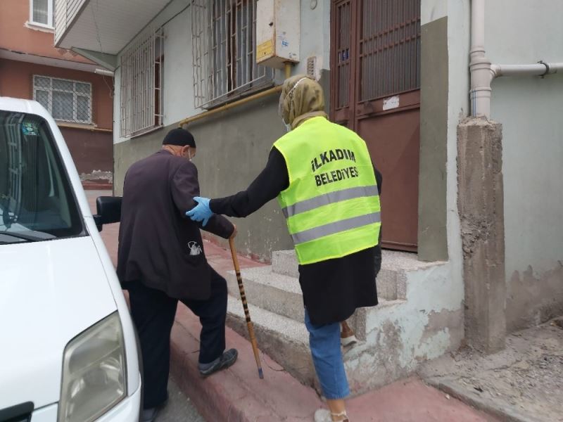 İlkadım Vefa Ekibi halkın taleplerine anında cevap veriyor
