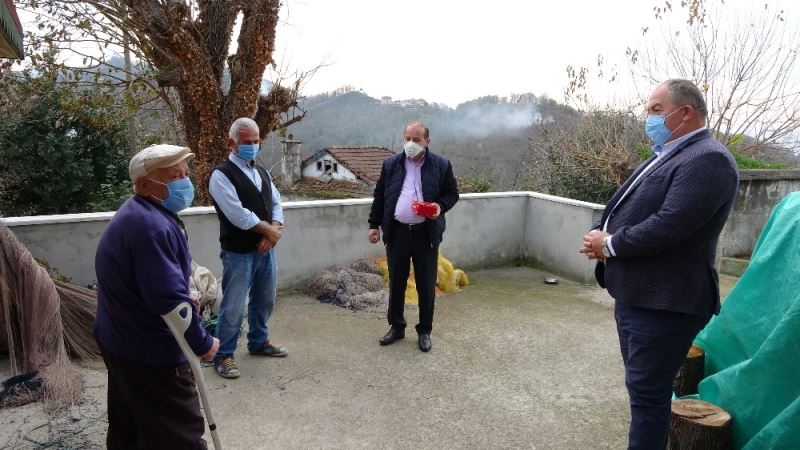 Belediye başkanından ‘tatlı’ uyarı ve ziyaret
