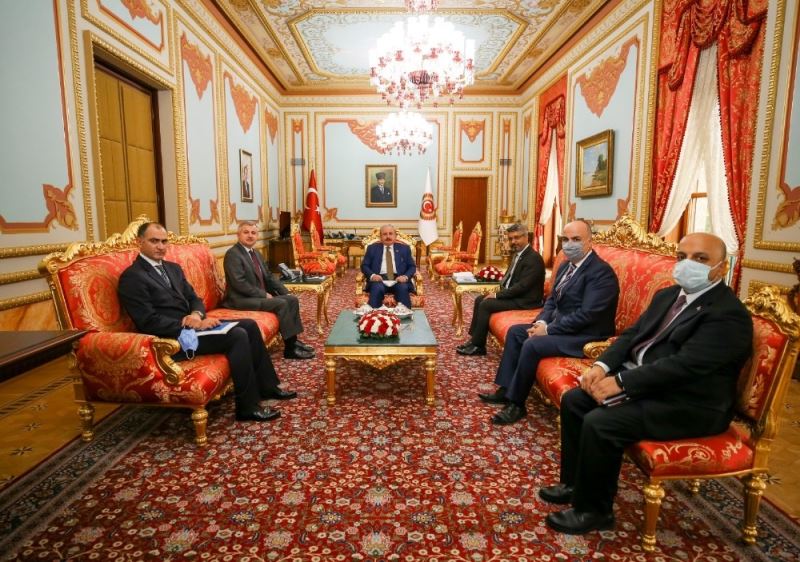 Başkan Şentop’a Moldovalı soydaş Büyükelçiden ziyaret

