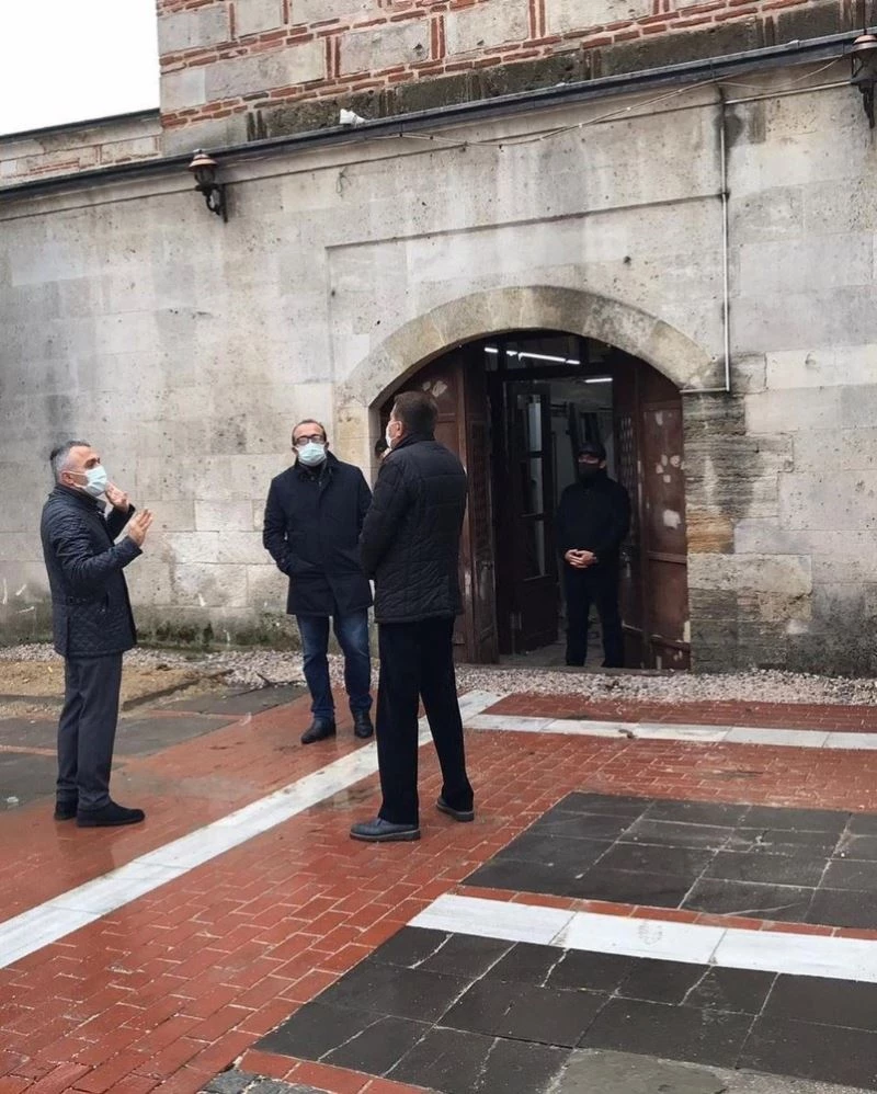 Tarihi Arasta en kısa sürede tekrar hizmet vermeye başlayacak
