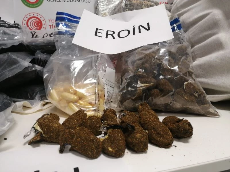 Tropik meyvelerin içerisinden uyuşturucu çıktı
