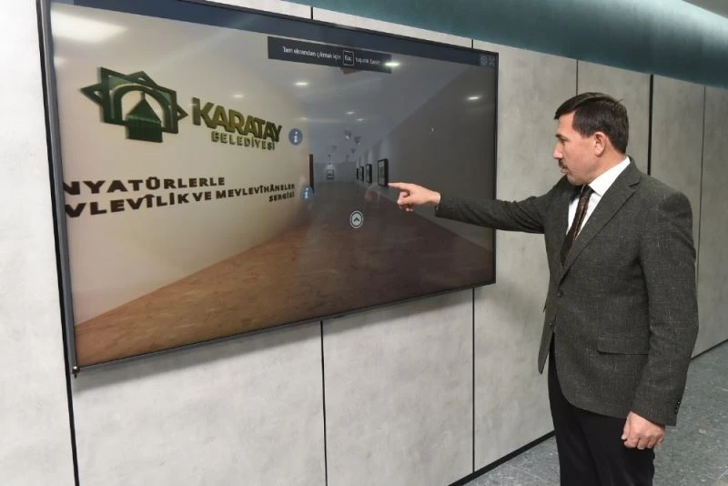 Karatay Belediyesi’nden Şeb-i Arus Haftasında dijital sergi
