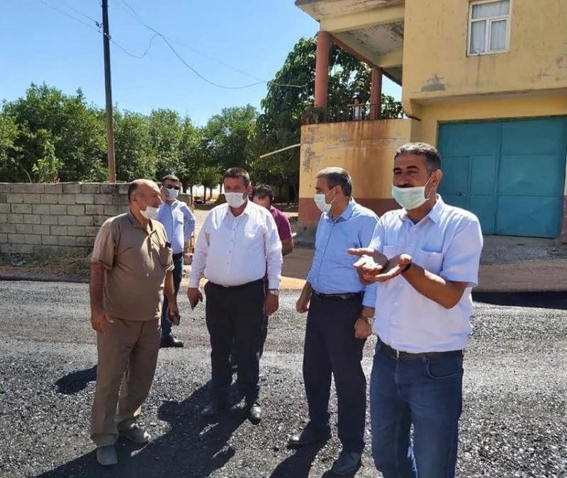 Köylerde stabilize yol çalışmaları başladı
