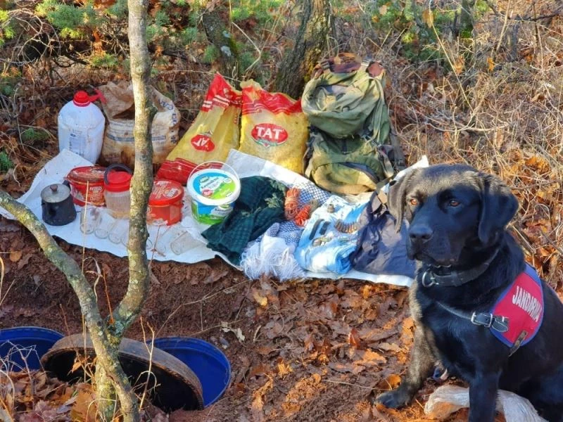 Bingöl’de bölücü terör örgütüne ait malzemeler ele geçirildi
