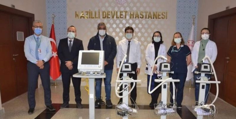 Hayırsever iş insanlarından Nazilli Devlet Hastanesi’ne tıbbı cihaz bağışı
