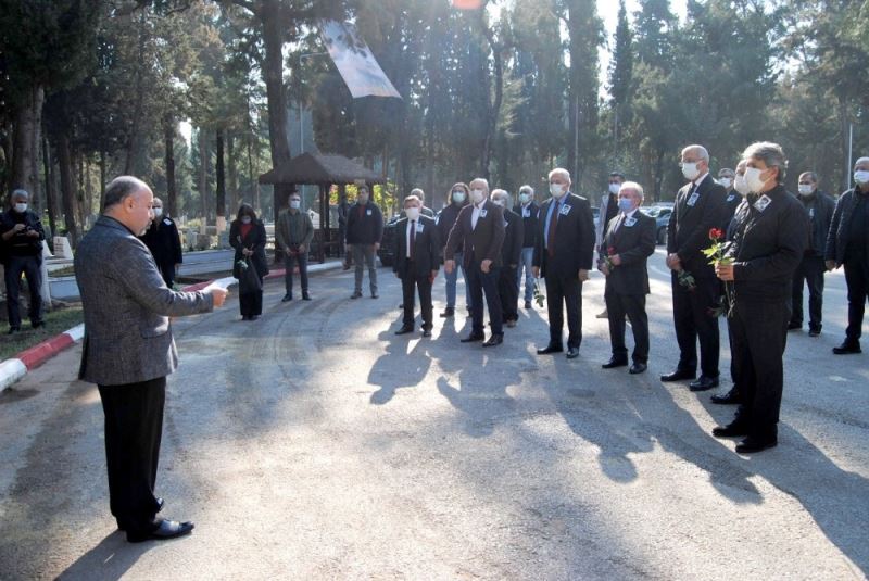 Başkan Tarhan, Akın Özdemir’in anma törenine katıldı
