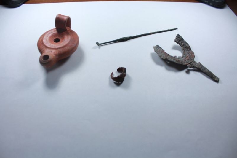 Karadeniz’in Zeugmasında yapılan kazılar yeni eserler ortaya çıktı
