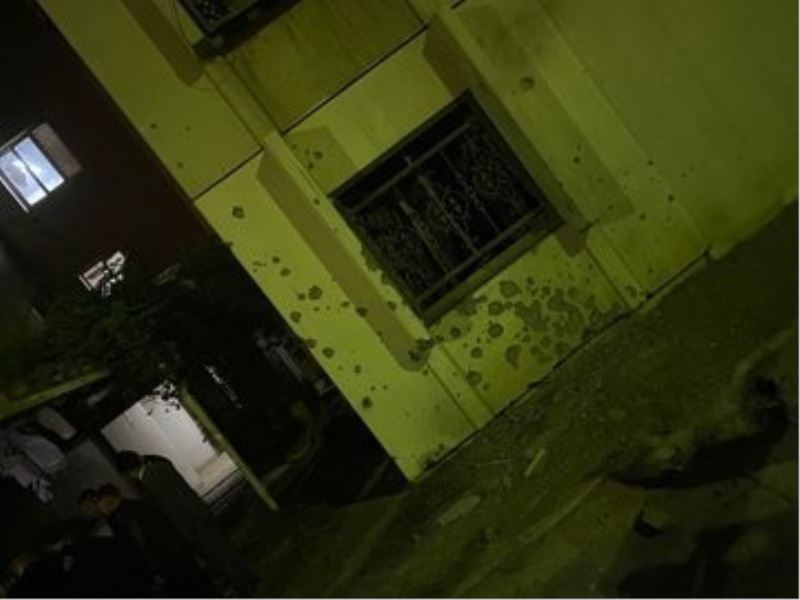 Bağdat’taki Yeşil Bölge saldırısında evler ve otomobiller zarar gördü
