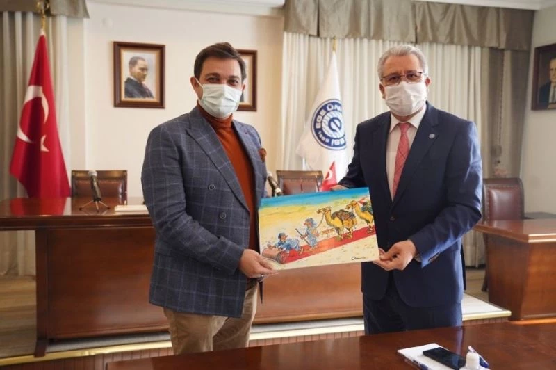 EÜ İletişim Fakültesine sanatsal ödül
