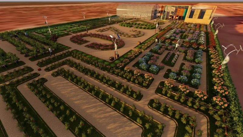 Şanlıurfa’da perma kültür çiftliği projesi ile yaşam alanları yeşillenecek
