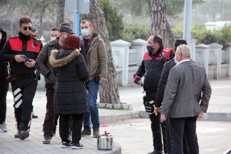 ATM önündeki düdüklü tencere Emniyeti alarma geçirdi
