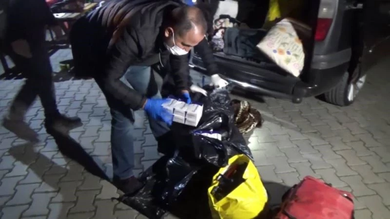 Konya’da 16 bin 554 sentetik uyuşturucu hap ele geçirildi
