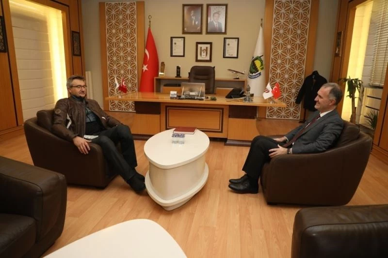 Kürşat Tüzmen’den Başkan Taban’a ziyaret
