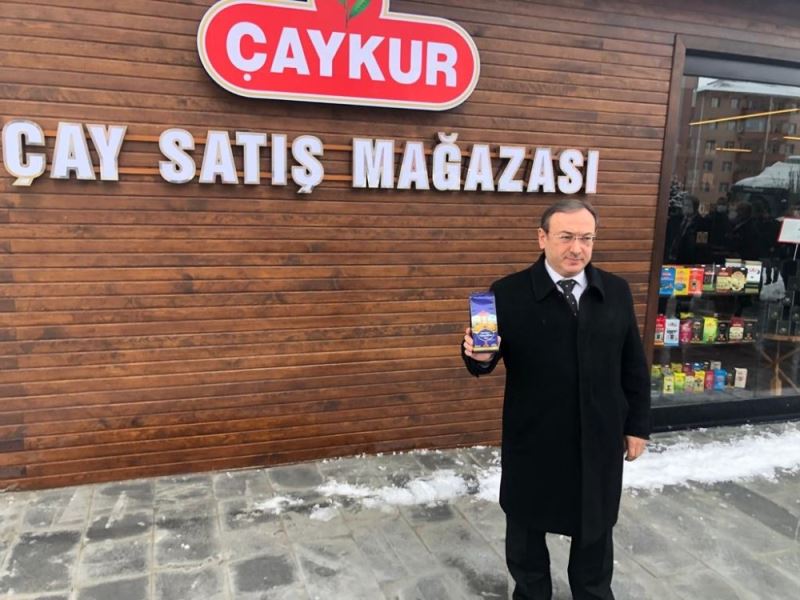 Çaykur’un 5. satış mağazası Erzurum’da açıldı
