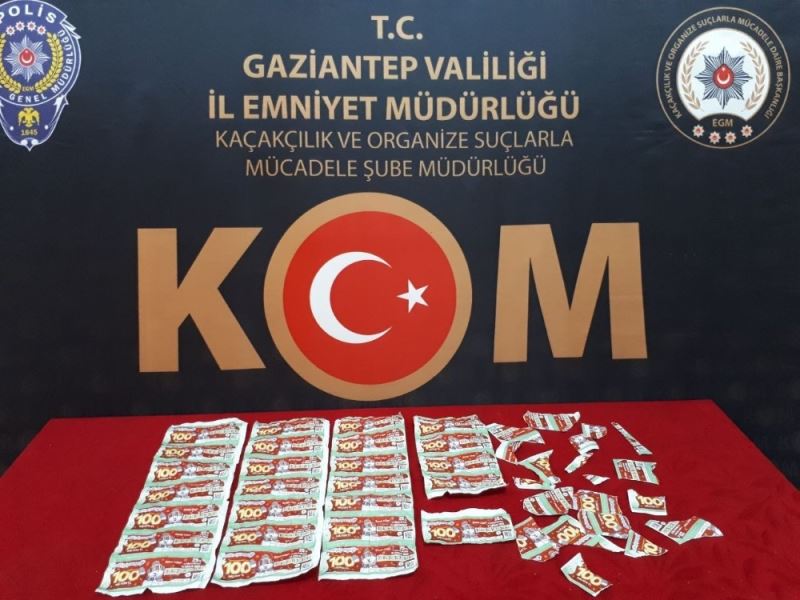 Gaziantep’te 31 adet sahte Milli Piyango bileti ele geçirildi
