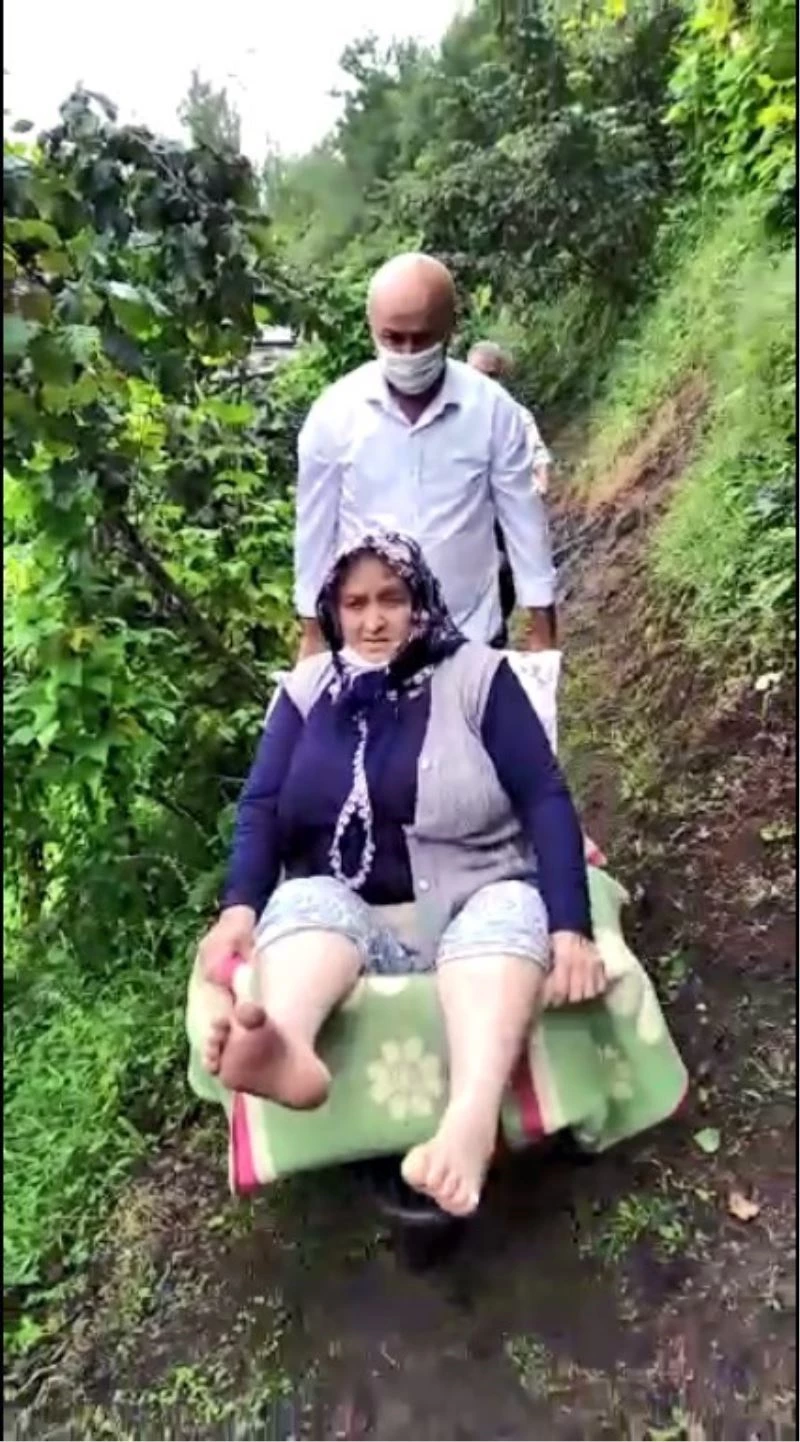 Engelli kadının yol sorunu çözülecek
