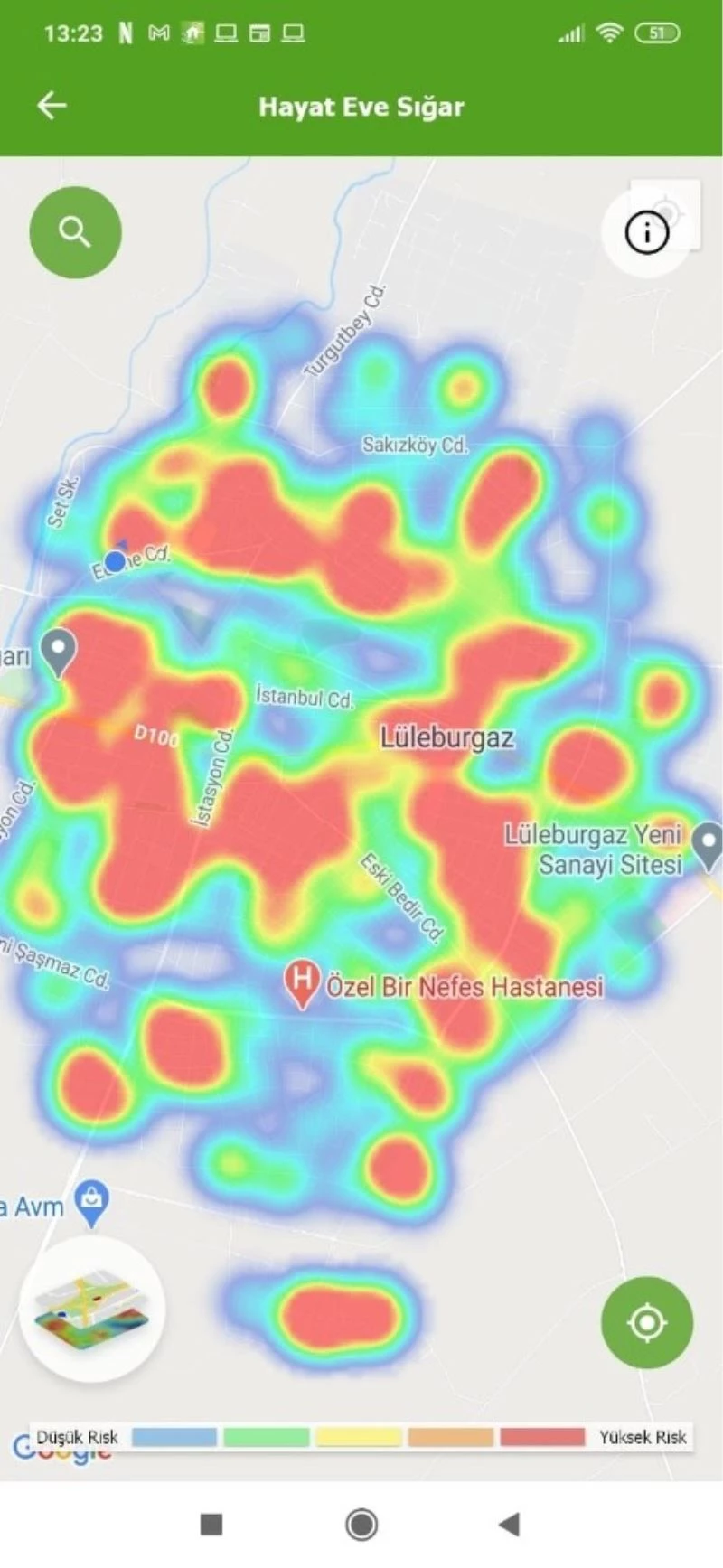 Lüleburgaz yeşile dönüyor
