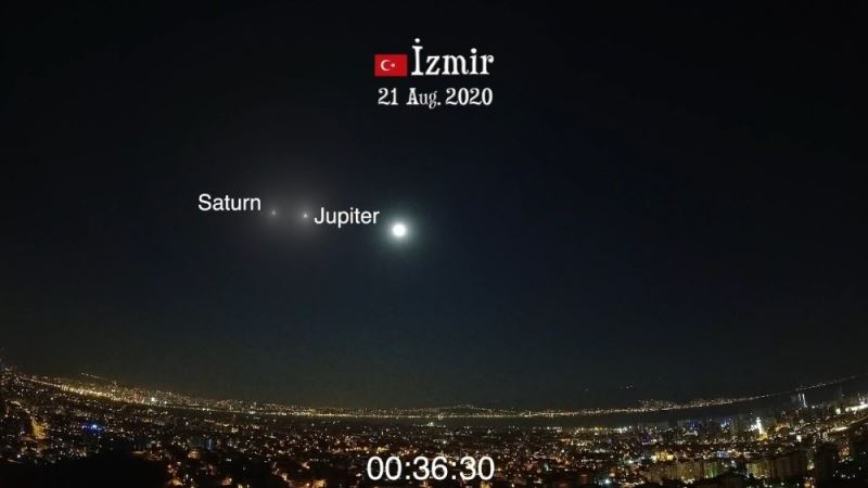 (ÖZEL) Jüpiter ile Satürn’ün büyük buluşması
