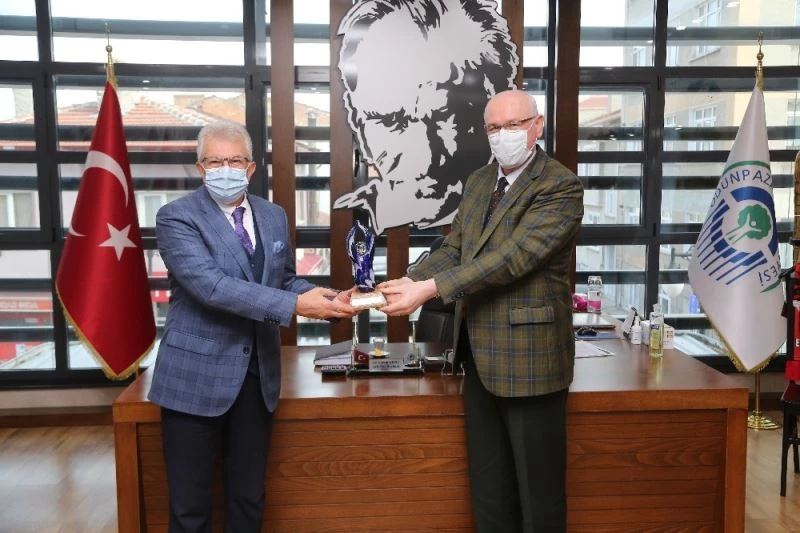 Ödemiş Belediye Başkanı Mehmet Eriş Başkan Kurt’u ziyaret etti
