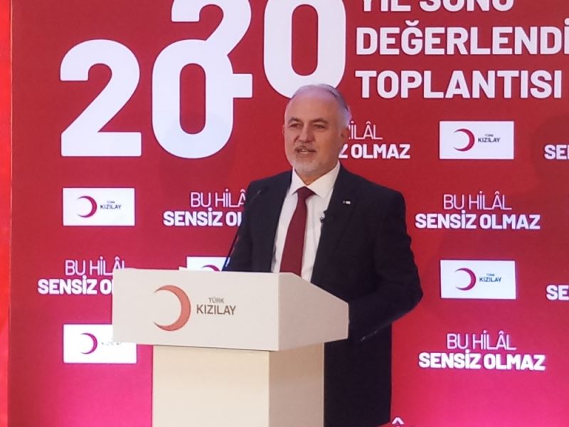 Türk Kızılay Genel Başkanı Kerem Kınık: “2021 yılı için yüzde 20’lik büyüme öngörüyoruz“
