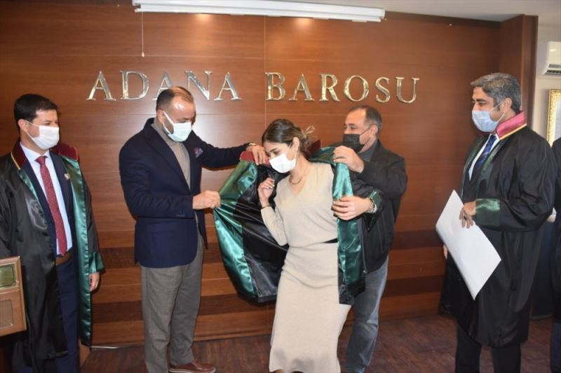 Adana Barosunda ruhsat töreni