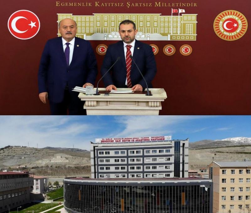 AK Parti Erzincan Milletvekilleri, hastaneye yapılan yenilikleri değerlendirdi
