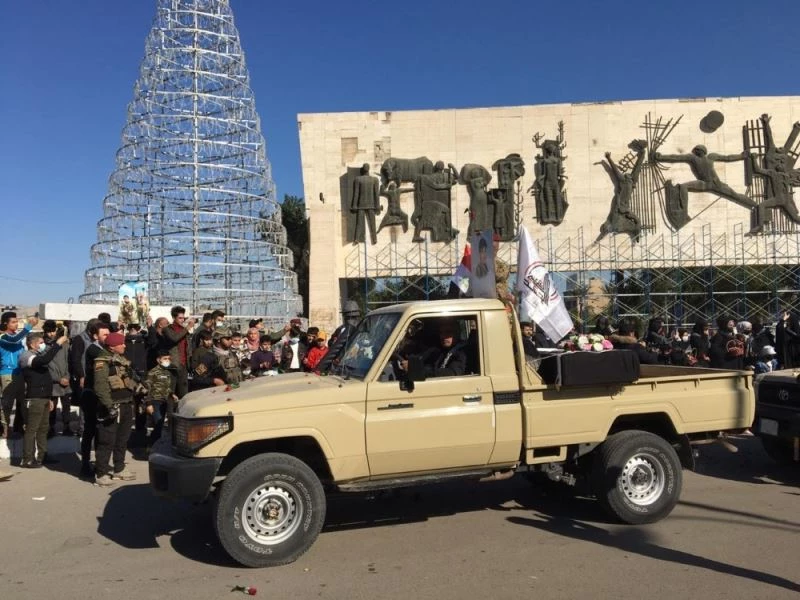 Haşdi Şabi, Süleymani için Bağdat’ta gösteri düzenledi
